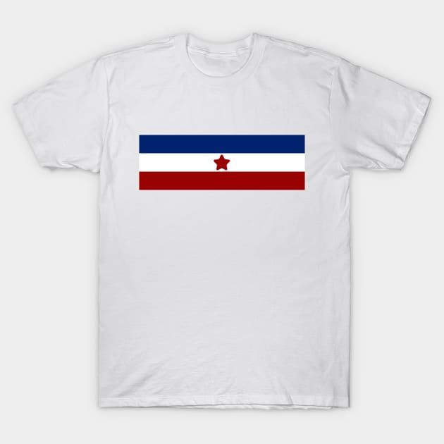 Yugoslavia Flag T-Shirt by StuffByMe